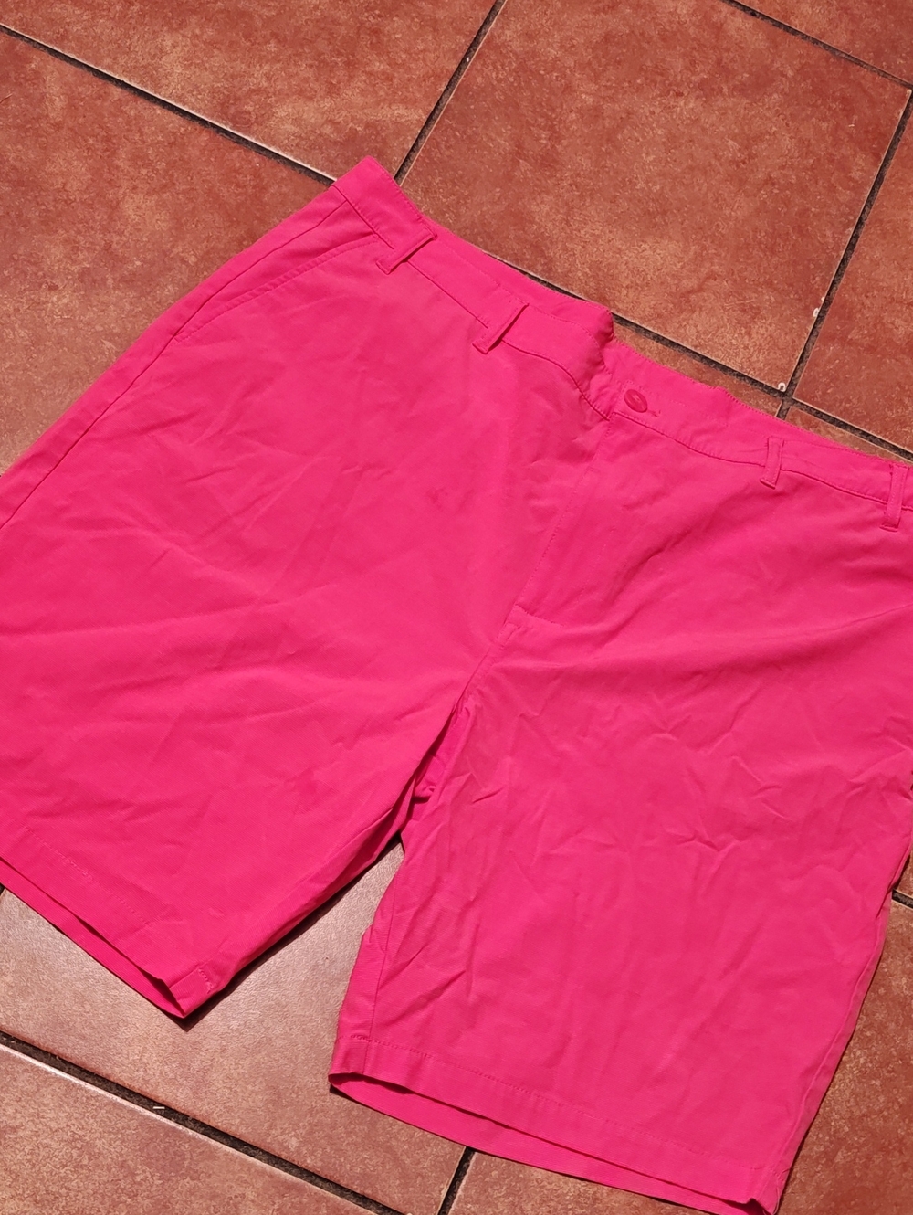 Men's Pink Performance Shorts